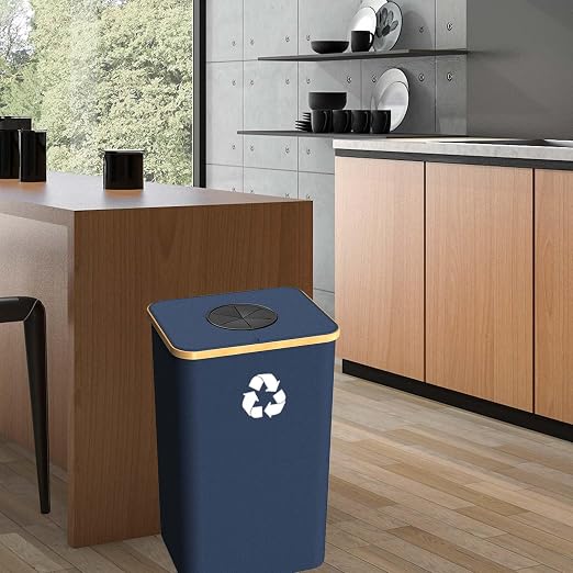 Recycling Bin for Kitchen Indoor Home, Large 100L/ 26 Gallon Recycle Bin - Image 7