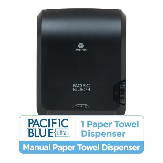 Pacific Blue Ultra 8" High-Capacity Mechanical Paper Towel Dispenser by GP PRO - Image 2
