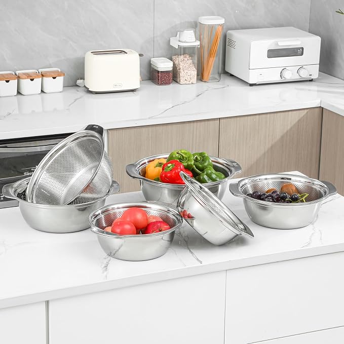 304 Stainless Steel Microporous Colander - Image 4