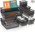 StorMiracle 13 PCS Drawer Organizer Set, 5 Varied Size Bathroom and kitchen by StorMiracle