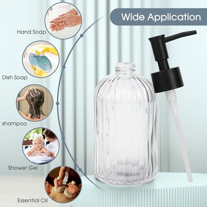 Topsky Glass Soap Dispenser - Image 7