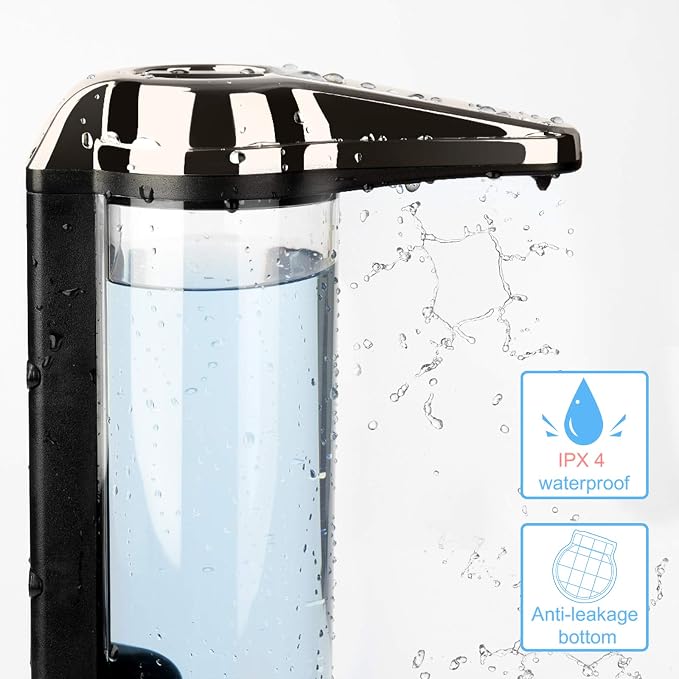 Secura 17oz Automatic Liquid Soap Dispenser, Touchless Battery Operated Hand - Image 5