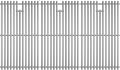 17" Stainless Steel Grill Grate for Charbroil Tru Infrared Grill Replacement Parts 463242715 463242716 463276016 466242715 466242716, Grill Replacement Parts for Nexgrill 720-0882A BHG 720-0882