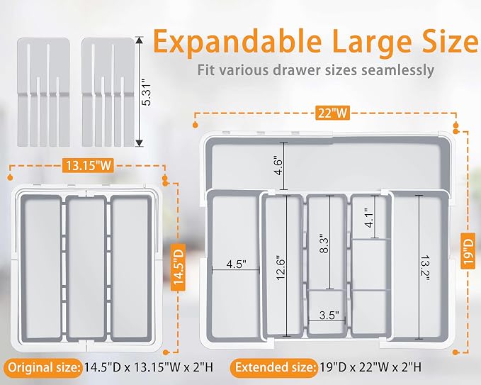 Homecor Large Utensil Organizer - Image 2