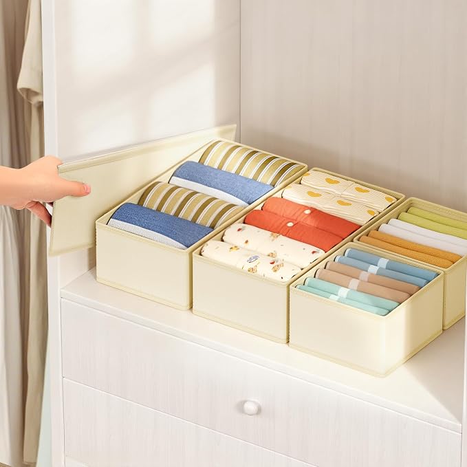 DIMJ Drawer Organizer Clothes Storage - Image 7