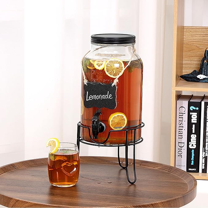 1.5 Gallon Glass Drink Dispensers - Image 7