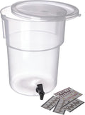 Carlisle FoodService Products Round Beverage Dispenser Drink Dispenser by CarlisleFoodServiceProducts