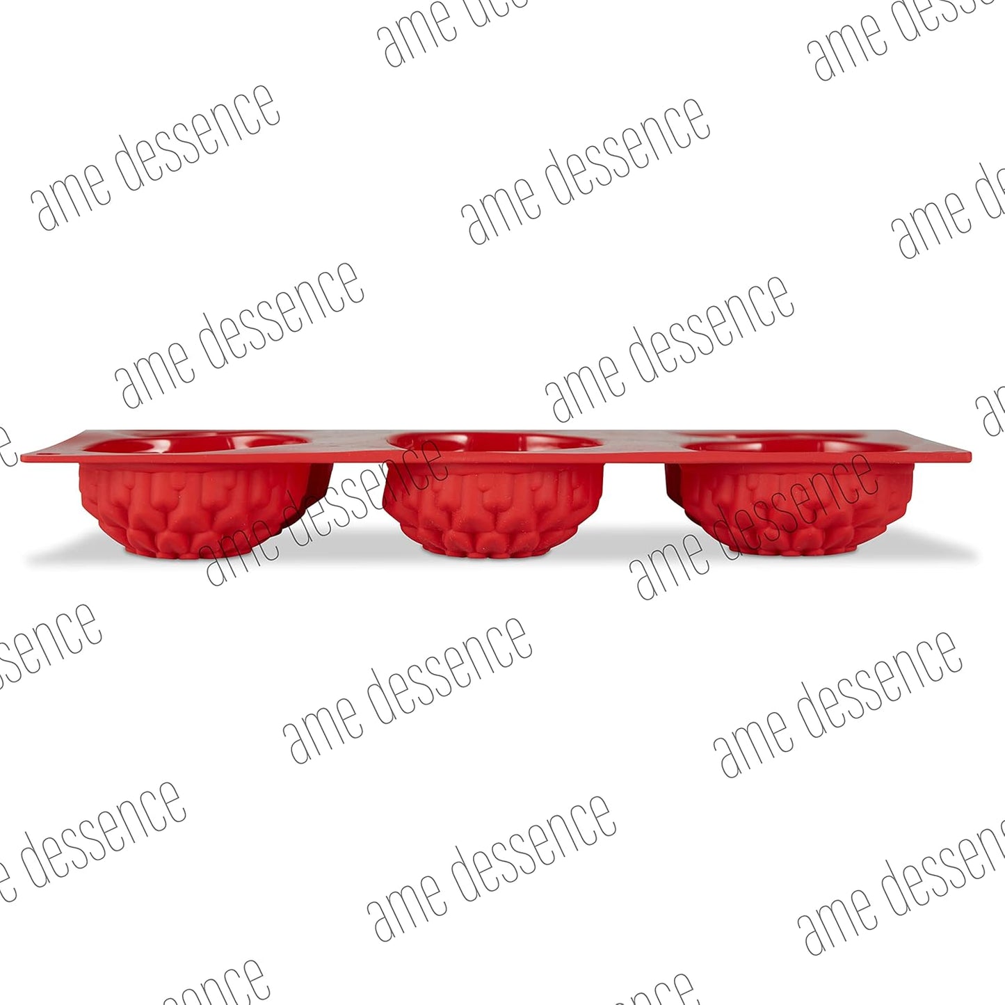 AME D'ESSENCE Dahlia Shaped Silicone Baking Mold - Non-Stick, Flexible, 6-Cup Capacity (3.89 oz), Reusable and Food-Grade - Perfect for Cakes, Tarts, Pies, and More!