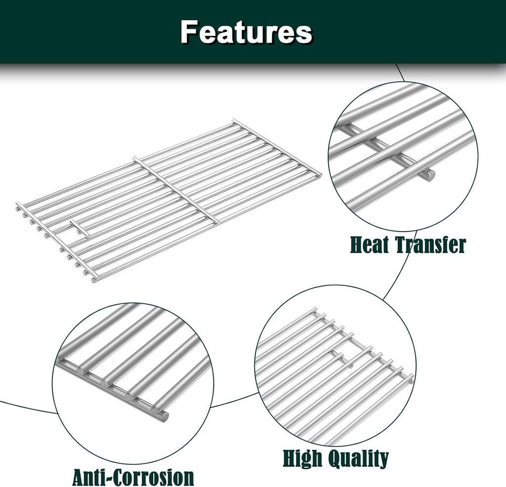 740-0780 Grill Grates Replacement Parts for Kitchenaid 720-0745A 720-0745B 720-0745 810-0021 Jenn-air Grill Parts 720-0727 720-0709B 720-0709 Perfect Flame 3019L LPG 3019LNG 3019L Cooking Grates