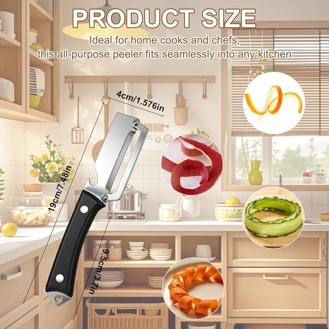 2Pcs Premium Vegetable Peeler - Image 6