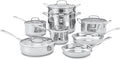 Cuisinart Contour Stainless 13-Piece Cookware Set by Cuisinart