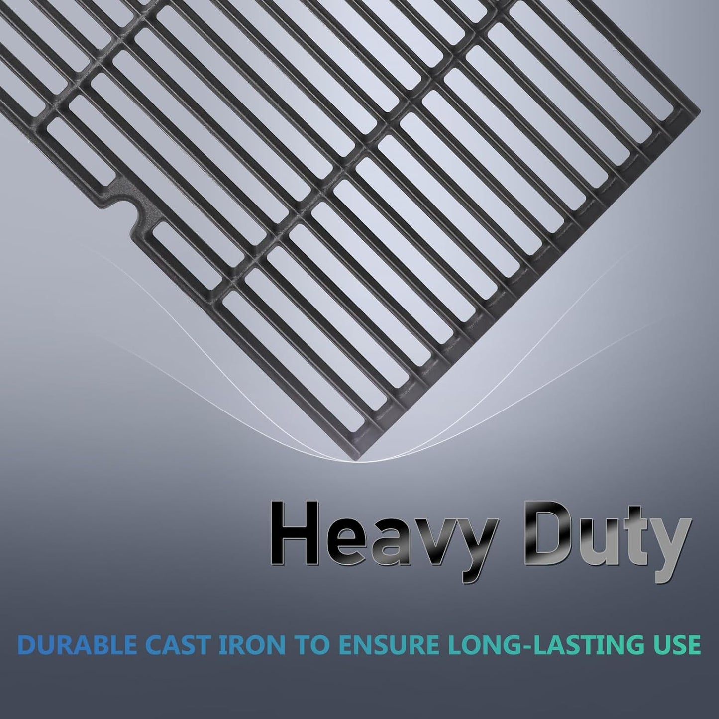 Hiorucet Grill Grates & Heat Plates for Charbroil Commercial Series 4-Burner Gas Grill Replacement Parts, Char Broil 463244011, 463247009, 463268007, 463247412, 463268008, 463268606, 463268706.