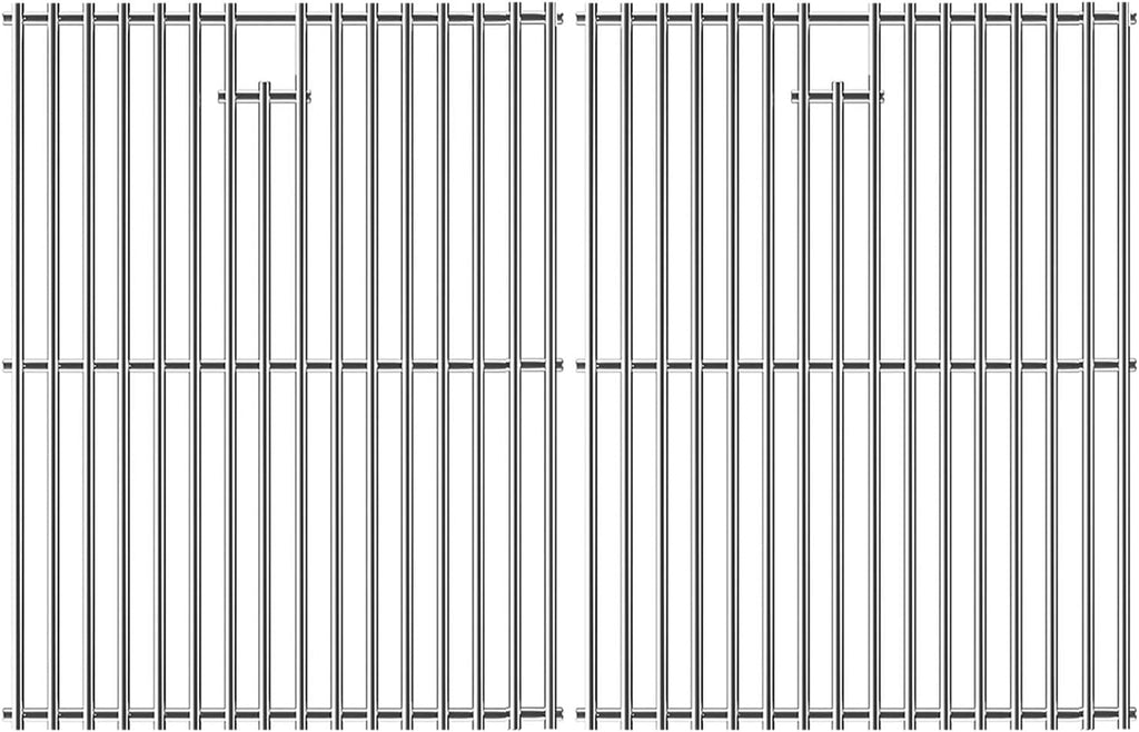 SF4362(2-Pack) 15" Cooking Grates Replacement for Broil King, Broil-Mate, Huntington, Sterling Gas Select Gas Grill Models, Stainless Steel Grill Grates