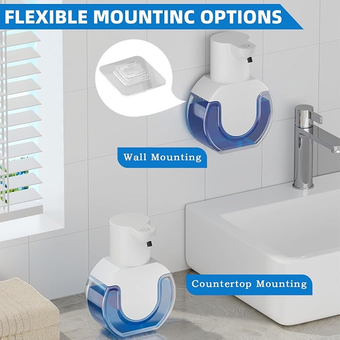 Automatic Soap Dispenser Touchless, Rechargeable Foaming Soap Dispenser - Image 5