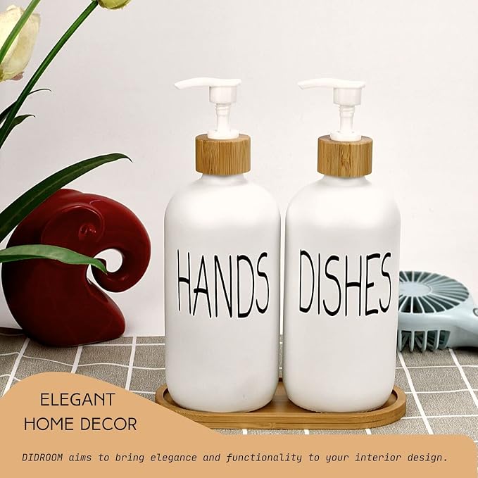 Glass Soap Dispenser Set - Image 5