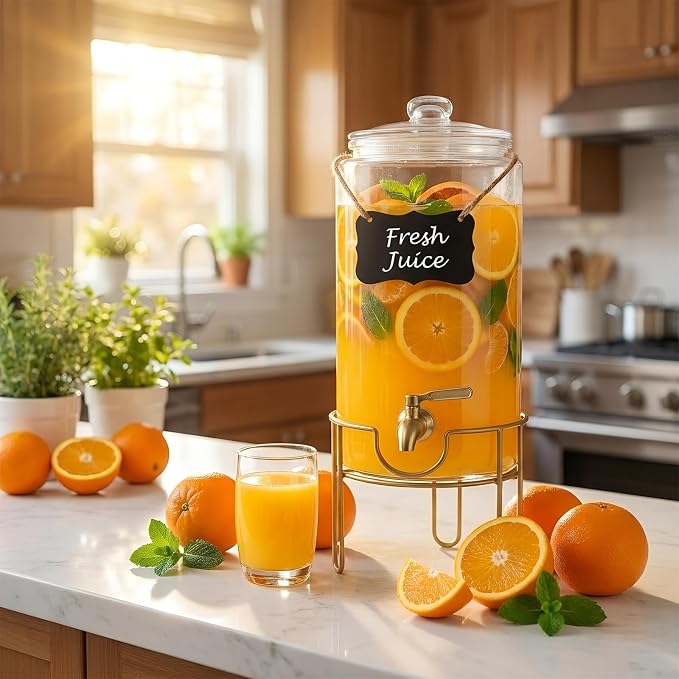 Drink Dispensers for Parties 1 Gallon, Bevarage Dispenser - Image 6