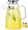 LUNA & MANTHA 2 Liter 68oz Water Pitcher by LUNAMANTHA