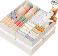Criusia Drawer Organizer Clothes, 10 Pack Dresser Organizer by Criusia