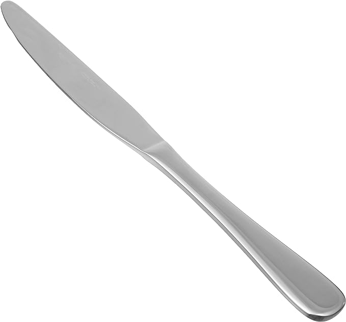 Amazon Basics Stainless Steel Dishwasher Safe Dinner Knives by AmazonBasics