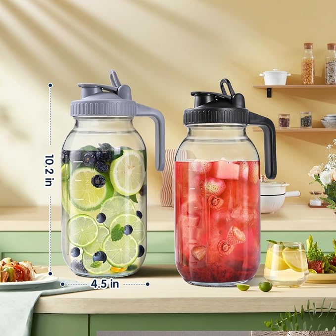 3 Packs 64OZ Glass Pitcher - Image 2