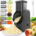 Electric Cheese Grater Rotary Slicer-One-Touch Control Vegetable Slicer by Enleber