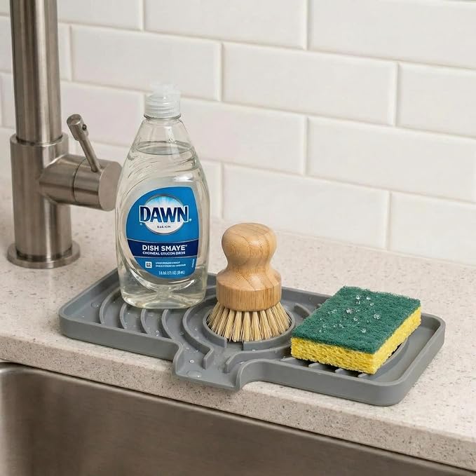 JACZZO Silicone Sponge Holder for Kitchen Sink - Image 2