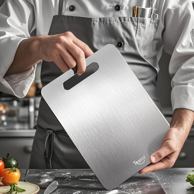 3 Pack Titanium Cutting Board, 100% Pure Titanium Cutting Boards - Image 7