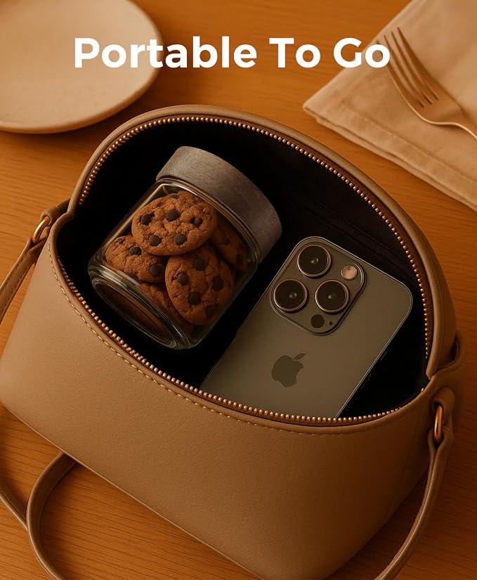 10oz 4 Pack Overnight Oats Containers - Image 7