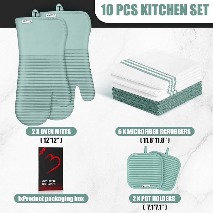 Oven Mitts and Pot Holder Sets - Image 2