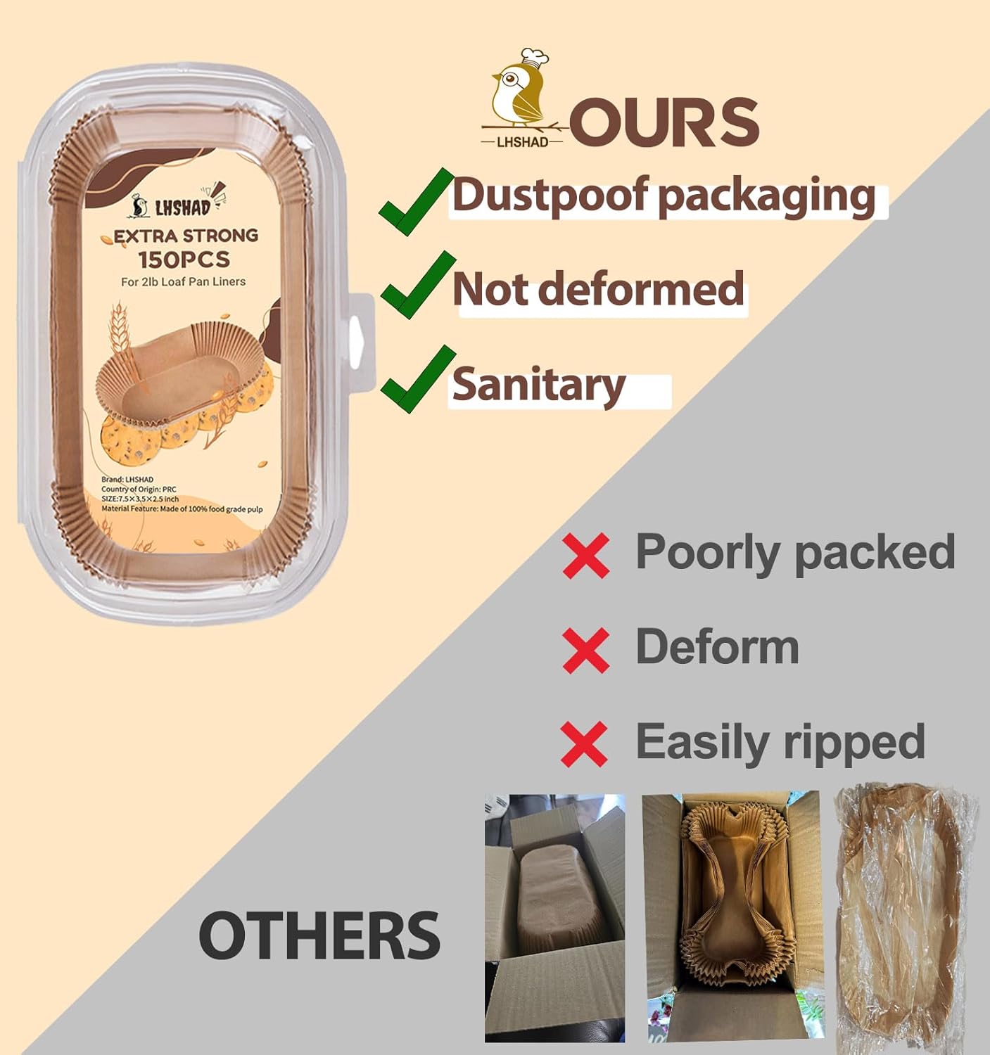 Loaf Liners for Baking, Loaf Liners, Baking Liners, Banana Bread Packaging, Loaf Pan Liner, Parchment Paper for Loaf Pans, Pan Liners, Parchment Paper Liners