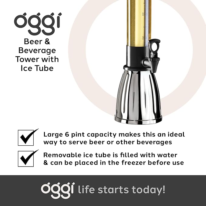 OGGI Beer Tower 88oz - Image 8
