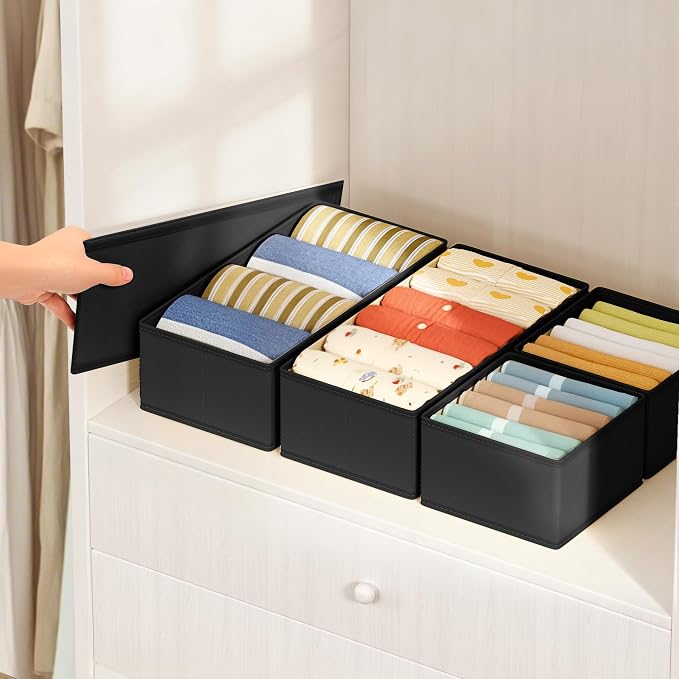 DIMJ Drawer Organizer Clothes Storage - Image 7