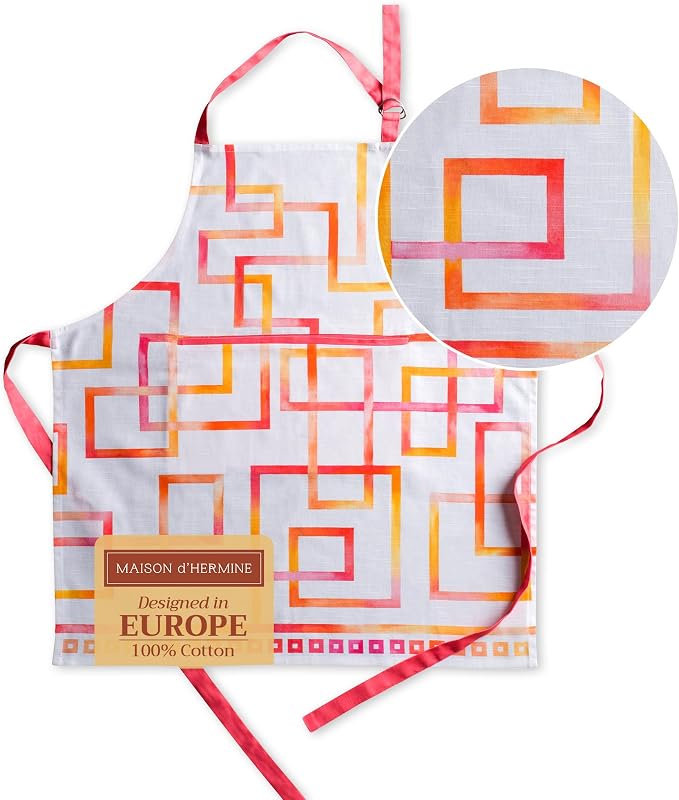 Maison d' Hermine 100% Cotton Apron by MaisondHermine