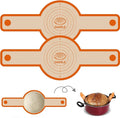 Silicone Bread Sling for Dutch Oven, Non-Stick & Easy to Clean Baking Mat Set by Dwavele