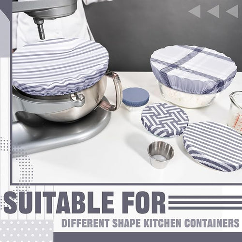 10 Pack Cloth Bowl Covers for Bread Rising - Image 2
