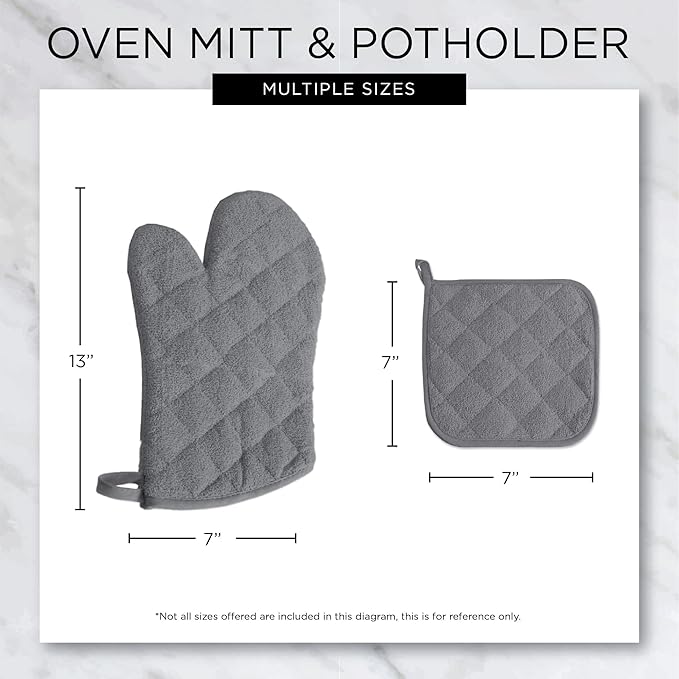 DII Basic Terry Collection Quilted 100% Cotton, 3 Piece - Image 7