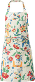 DILLMAN Aprons for Women with Pockets Cotton Linen Cooking Kitchen Baking Soft by DILLMAN
