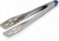 Kitchen Tongs, Food Grade Stainless Steel Cooking Tongs, Heat Resistant by ANDGELOO
