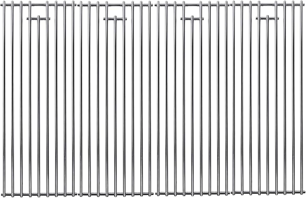 4 Pack Bull BBQ Grill Grate Replacement Parts for Bull 18248 LP, 18249 NG, LP 47628, NG 47629, 57569 NG, 57568 LP, LP 62648, NG 62649 Grill, 19 1/4" x 30"