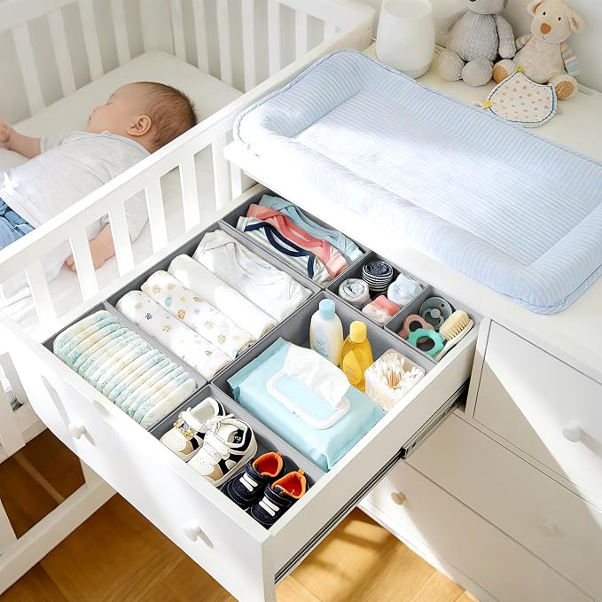 DIMJ Drawer Organizer Clothes Storage - Image 3