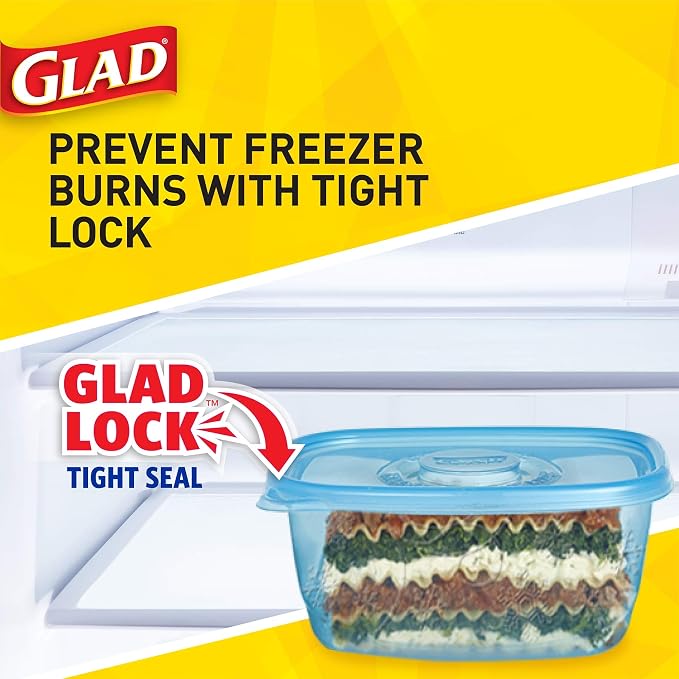 Glad GladWare FreezerWare Food Storage Containers - Image 8
