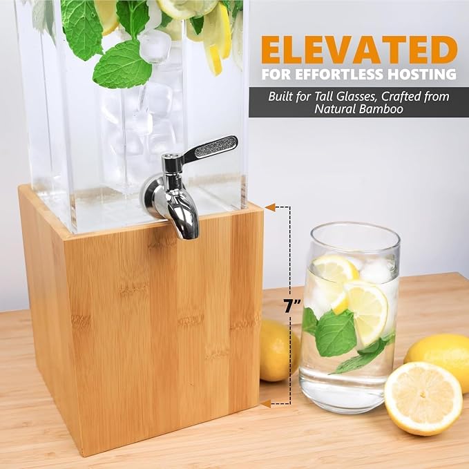 ACRYLIC Drink Dispenser- 1.25 GALLON Beverage Dispenser - Image 5