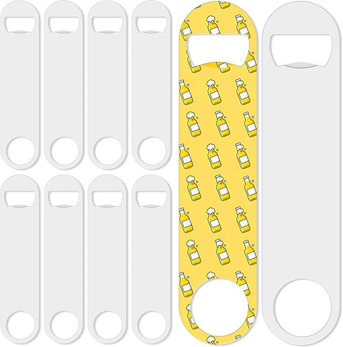 10 Pcs Sublimation Bottle Opener Blanks, Personalized Sublimation Blank Products by Anpuimult