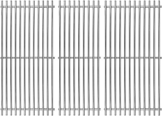 SF312C (3-Pack) 18 3/4" Stainless Steel Grates Replacement for BBQ Pro BQ05041-28, BQ51009 and Charbroil 463210310, 463210511, 463211511, 463211512, 463211513, 463211514
