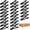 Plastic Tongs for Kitchen, Disposable Utensils Set, 12 Pieces, 9 Inch Heavy by ICHROSAYA