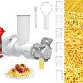 Pasta Maker Attachment for Kitchenaid Stand Mixer with 6 Different Shapes of Pasta Outlet, Durable Kitchenaid Accessories and Attachments, Dishwasher Safe
