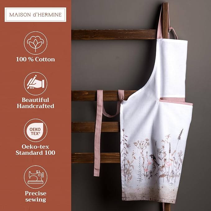 Maison d' Hermine 100% Cotton Apron - Image 2