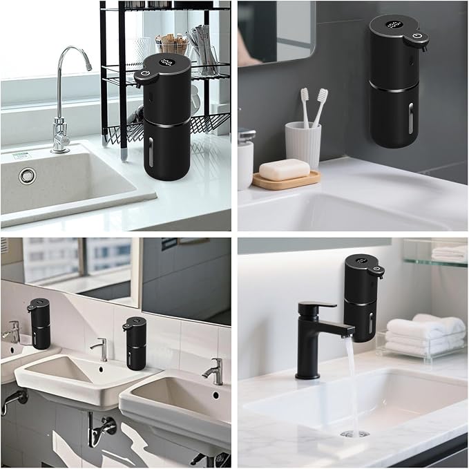 OHIFAST Automatic Liquid Soap Dispenser Touchless, USB Rechargeable Smart Hand - Image 7