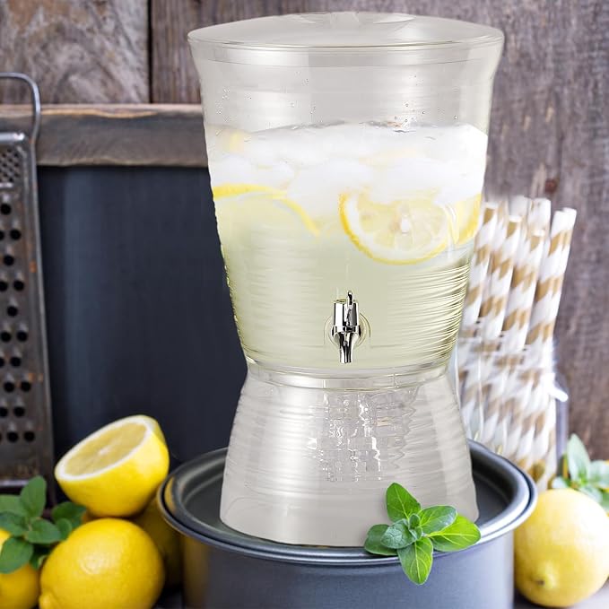 Tioncy 3 Pcs Acrylic Beverage Dispenser - Image 5