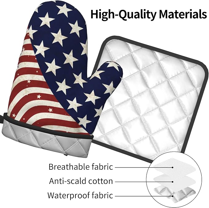 Patriotic Oven Mitts - Image 4
